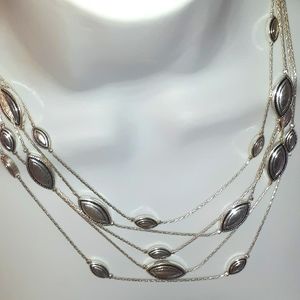 Absolutely Stunning Necklace 5 Chains